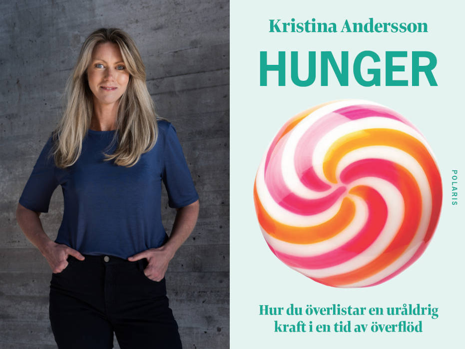 Kristina Andersson har skrivit en bok om hunger.